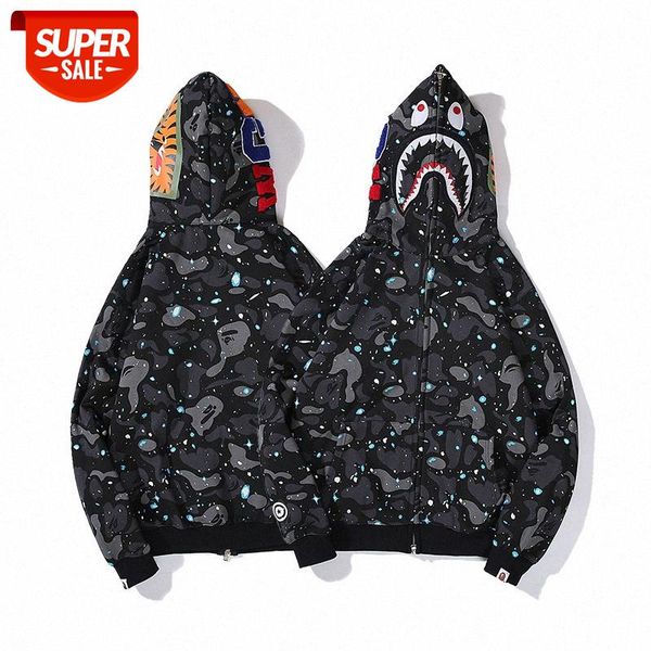 shark luminous camouflage plus velvet sweater men's hooded casual jacket #m404, Black
shark luminous camouflage plus velvet sweater men's hooded casual jacket #m404, Black