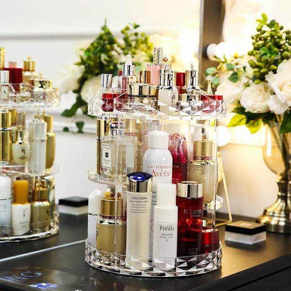 degree rotating cosmetic storage box makeup organizer multifunctional cosmetics holder jewelry shelf display stand boxes & bins
degree rotating cosmetic storage box makeup organizer multifunctional cosmetics holder jewelry shelf display stand boxes & bins