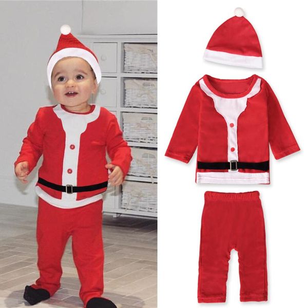 clothing sets infant baby boys girls christmas 3pcs outfits santa cosplay costume autumn winter born clothes for 0-18m#fs, White
clothing sets infant baby boys girls christmas 3pcs outfits santa cosplay costume autumn winter born clothes for 0-18m#fs, White