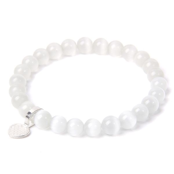 8 mm white moonstone beads bracelets women mineral stone balance yoga mala prayer braelet men classic handmade stretch bangle, Black
8 mm white moonstone beads bracelets women mineral stone balance yoga mala prayer braelet men classic handmade stretch bangle, Black