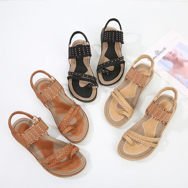 sandals women ladies summer beach casual shoes female fashion rivet low heel breathable comfortable plus size footwear 2021, Black
sandals women ladies summer beach casual shoes female fashion rivet low heel breathable comfortable plus size footwear 2021, Black