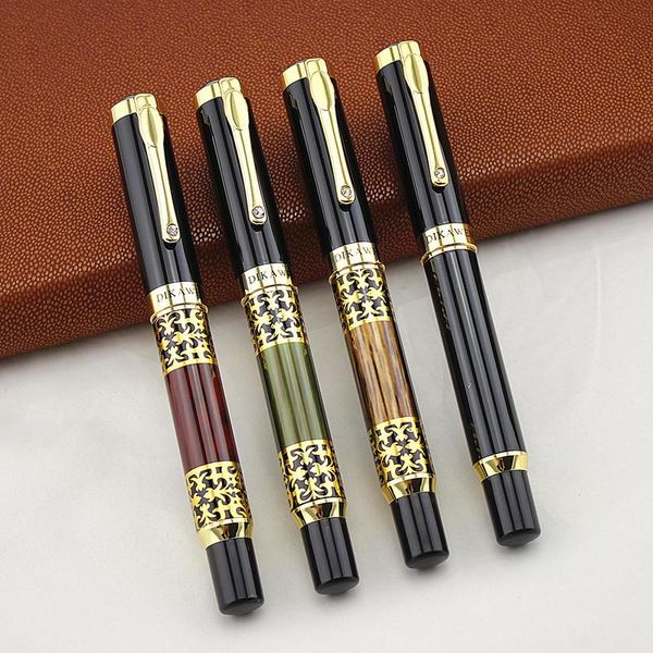 gel pens luxury metal ballpoint pen fashion beautiful golden carving mahogany paint medium nib roller ball
gel pens luxury metal ballpoint pen fashion beautiful golden carving mahogany paint medium nib roller ball