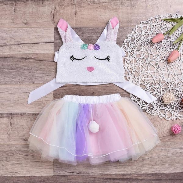 clothing sets easter baby kids clothes girls cartoon sequins printed +gauze skirt set princess dresses cute outfits 6m-5y, White
clothing sets easter baby kids clothes girls cartoon sequins printed +gauze skirt set princess dresses cute outfits 6m-5y, White