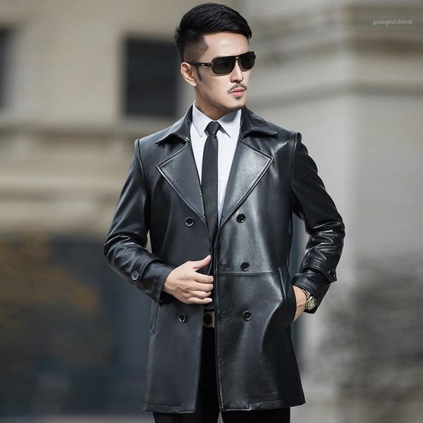 men's leather & faux fashion collar motorcycle jackets male coat men autumn, Black
men's leather & faux fashion collar motorcycle jackets male coat men autumn, Black