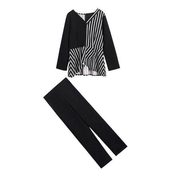 women's tracksuits spring fall conjuntos de mujer two piece set and pants ensemble femme year-old femal costume plus size striped woman, Gray
women's tracksuits spring fall conjuntos de mujer two piece set and pants ensemble femme year-old femal costume plus size striped woman, Gray