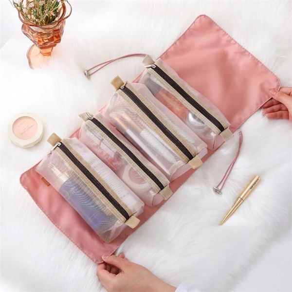 outdoor travel cosmetic bag multi-pocket mesh make up case beauty women toiletry makeup brushes lipstick storage organizer bags & cases
outdoor travel cosmetic bag multi-pocket mesh make up case beauty women toiletry makeup brushes lipstick storage organizer bags & cases