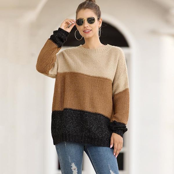 women's sweaters 2021 sweater ladies crew neck cutout knitted jumper pullover women womens and pullovers streetwear o-neck, White;black
women's sweaters 2021 sweater ladies crew neck cutout knitted jumper pullover women womens and pullovers streetwear o-neck, White;black