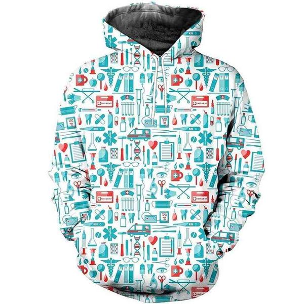 est nurse 3d printed men women hoodie sweatshirt zipper pullover casual streetwear jacket n-789 210813, Black
est nurse 3d printed men women hoodie sweatshirt zipper pullover casual streetwear jacket n-789 210813, Black