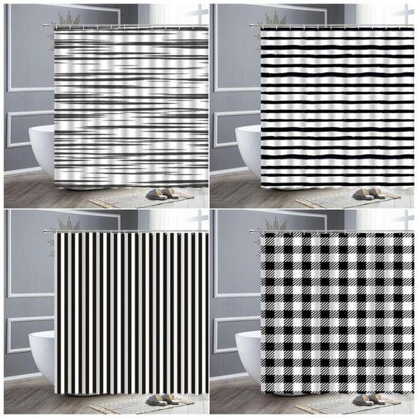 shower curtains black white striped curtain geometric pattern waterproof bathroom decor polyester fabric bath hooks wall decors
shower curtains black white striped curtain geometric pattern waterproof bathroom decor polyester fabric bath hooks wall decors