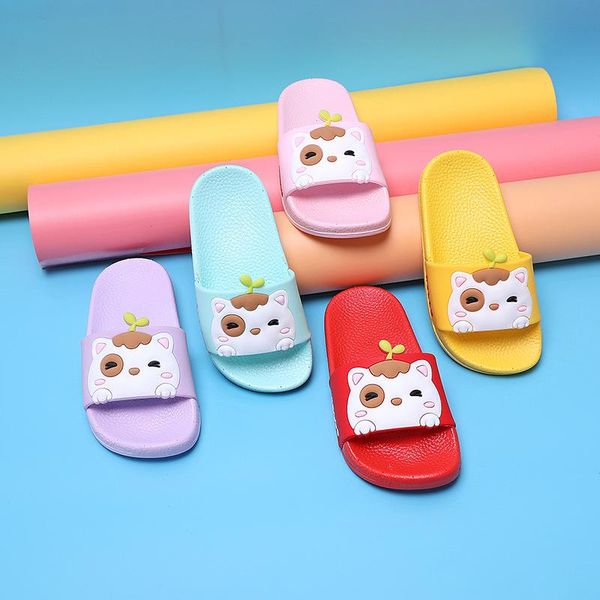 slipper cute boys girls slippers kids summer 2021 indoor home shoes cartoon cat beach children outdoor sandals water flip flops, Black;grey
slipper cute boys girls slippers kids summer 2021 indoor home shoes cartoon cat beach children outdoor sandals water flip flops, Black;grey