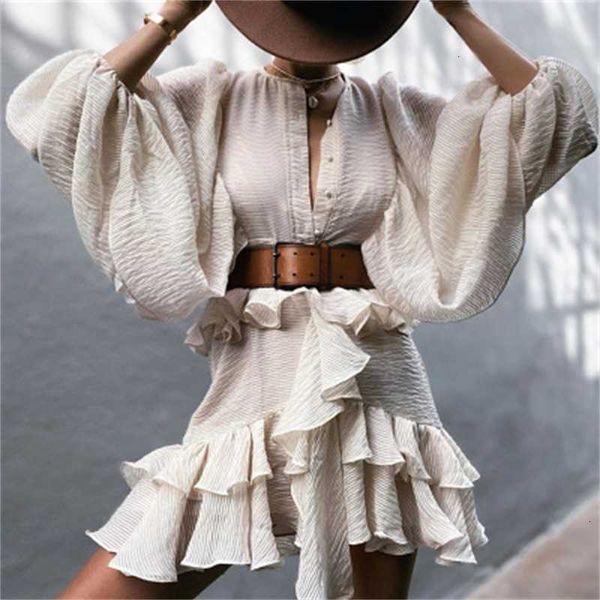 women's tanks & camis ruffles mini dresses women vintage o neck puff long sleeve with belt autumn dress party vestidos robe y68z, White
women's tanks & camis ruffles mini dresses women vintage o neck puff long sleeve with belt autumn dress party vestidos robe y68z, White