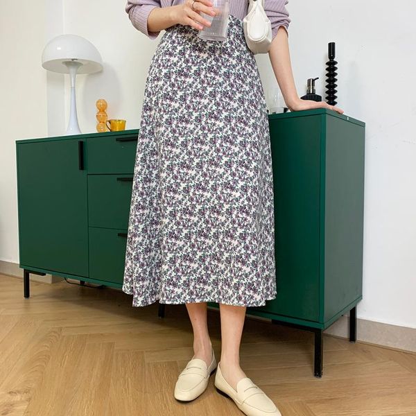 skirts chic vintage print long skirt with lining high waist slim a-line women 2021 summer korean style fresh elegant falda mujer, Black
skirts chic vintage print long skirt with lining high waist slim a-line women 2021 summer korean style fresh elegant falda mujer, Black