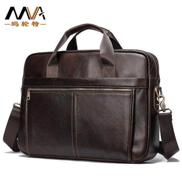 briefcases men business travel genuine leather man black vintage fashion file 15" laphand shoulder bag male
briefcases men business travel genuine leather man black vintage fashion file 15" laphand shoulder bag male