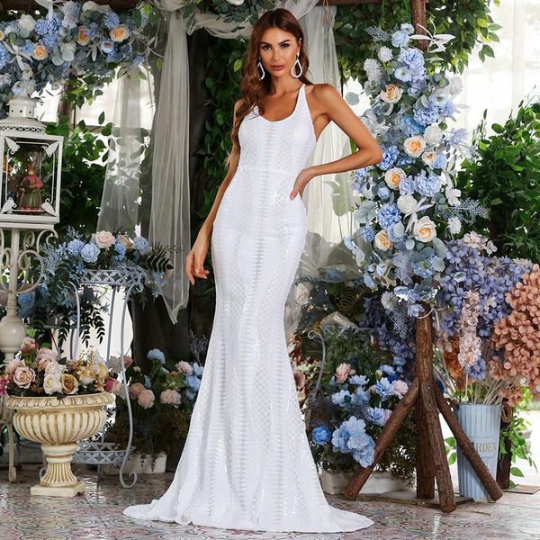 casual dresses v neck sleeveless backless long maxi dress spaghetti strap cross sequined party women evening elegant mermaid, Black;gray
casual dresses v neck sleeveless backless long maxi dress spaghetti strap cross sequined party women evening elegant mermaid, Black;gray