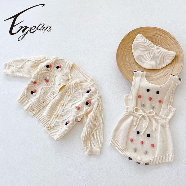 clothing sets engepapa infant baby boys&girls knitted spring clothes handmade ball coat+romper long sleeves toddler autumn, White
clothing sets engepapa infant baby boys&girls knitted spring clothes handmade ball coat+romper long sleeves toddler autumn, White