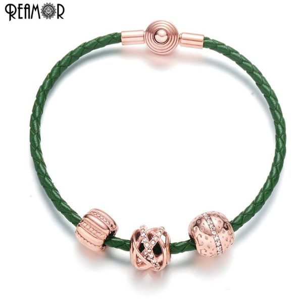 charm bracelets reamor arrival women rope chain bracelet jewelry rose gold pumpkin beads genuine leather braided bangles, Golden;silver
charm bracelets reamor arrival women rope chain bracelet jewelry rose gold pumpkin beads genuine leather braided bangles, Golden;silver