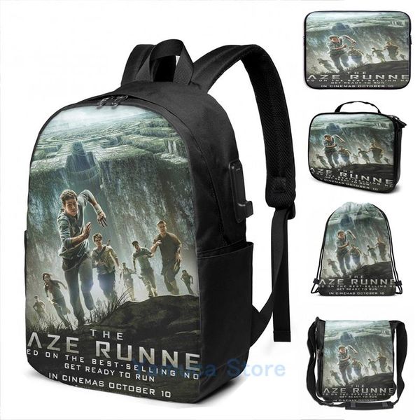 backpack funny graphic print the maze runner usb charge men school bags women bag travel laptop
backpack funny graphic print the maze runner usb charge men school bags women bag travel laptop