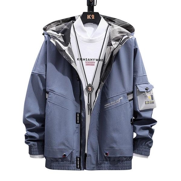 men's jackets patchwork hooded jacket mens autumn winter windbreaker 2021 and coats for men zipper hoodie clothing, Black;brown
men's jackets patchwork hooded jacket mens autumn winter windbreaker 2021 and coats for men zipper hoodie clothing, Black;brown