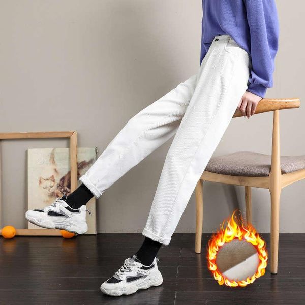 high waist corduroy harem pants women vintage white black straight trousers harajuku casual warm plus velvet c6835 women's & capris, Black;white
high waist corduroy harem pants women vintage white black straight trousers harajuku casual warm plus velvet c6835 women's & capris, Black;white