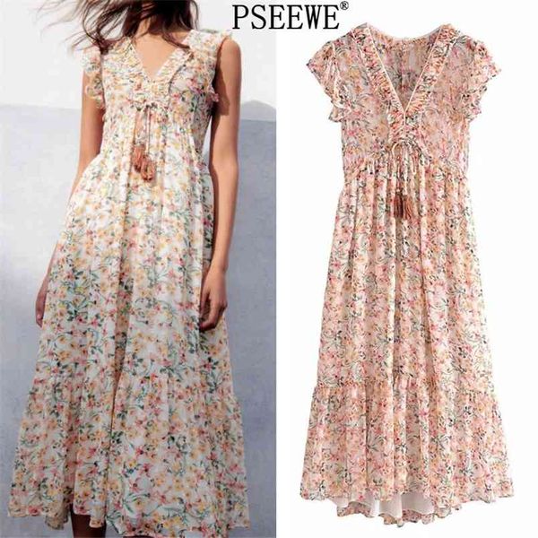 dress woman floral print chiffon midi summer women elegant ruffle short sleeve cottagecore long es 210519, Black;gray
dress woman floral print chiffon midi summer women elegant ruffle short sleeve cottagecore long es 210519, Black;gray