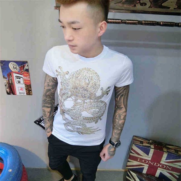 men's t-shirts shirs european design fashion men's shor sleeved t-shir summer 7hkn, White;black
men's t-shirts shirs european design fashion men's shor sleeved t-shir summer 7hkn, White;black