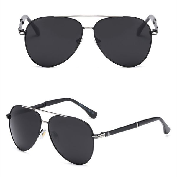 new fashion metal sunglasses, classic men's casual anti-glare frog glasses, business all-match sunglasses, White;black
new fashion metal sunglasses, classic men's casual anti-glare frog glasses, business all-match sunglasses, White;black