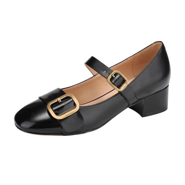 patent leather color matching thick heel women's single shoes 2021 mary jane shallow mouth one word buckle shoe dress, Black
patent leather color matching thick heel women's single shoes 2021 mary jane shallow mouth one word buckle shoe dress, Black