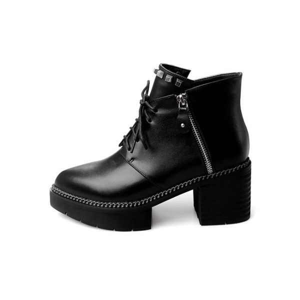 boots original intention women leather ankle rivets comfort square heels pointed toe black grey club shoes us size 4-10.5
boots original intention women leather ankle rivets comfort square heels pointed toe black grey club shoes us size 4-10.5