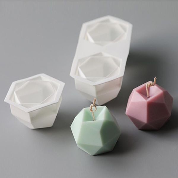 craft tools 2 pcs candle silicone mold mini soft polyhedron wax mould multifunctional baking pan for chocolate ca
craft tools 2 pcs candle silicone mold mini soft polyhedron wax mould multifunctional baking pan for chocolate ca