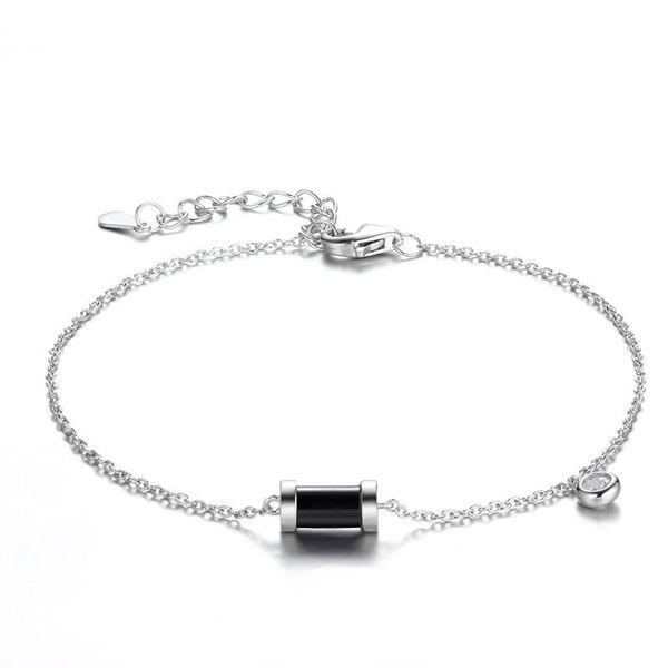 bangle women's bracelet jewelry 925 real sterling silver fashion gold rose ceramics with exquisite gifts wholesale ship, Black
bangle women's bracelet jewelry 925 real sterling silver fashion gold rose ceramics with exquisite gifts wholesale ship, Black