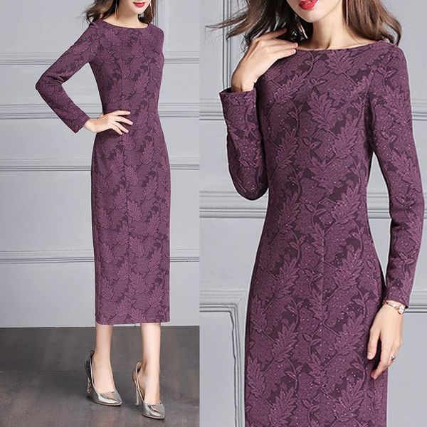 casual dresses fall spring women long sleeve glitter purple wine red jacquard floral elegant dress , autumn woman mum slim 4xl, Black;gray
casual dresses fall spring women long sleeve glitter purple wine red jacquard floral elegant dress , autumn woman mum slim 4xl, Black;gray