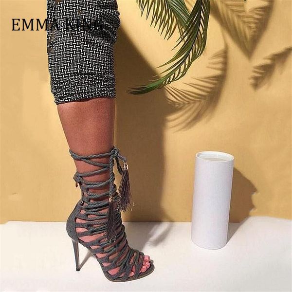 ladies tassel open toe gladiator sandals chain embellished dress high heel grey black fringe strappy party women shoes
ladies tassel open toe gladiator sandals chain embellished dress high heel grey black fringe strappy party women shoes
