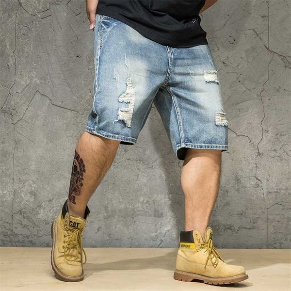 ripped denim shorts male plus size 4xl 5xl 6xl hole jeans destressed men large big bermuda straight fit breeches 211106, Black;brown
ripped denim shorts male plus size 4xl 5xl 6xl hole jeans destressed men large big bermuda straight fit breeches 211106, Black;brown