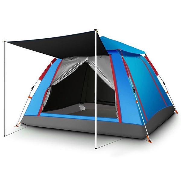 tents and shelters 210t vinyl sunscreen wild thickened rainproof automatic camping 4-person travel tent dimensional ventilation four seasons
tents and shelters 210t vinyl sunscreen wild thickened rainproof automatic camping 4-person travel tent dimensional ventilation four seasons