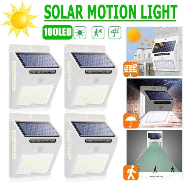 outdoor wall lamps 100led solar power lamp human body infrared induction garden waterproof motion sensor street yard light
outdoor wall lamps 100led solar power lamp human body infrared induction garden waterproof motion sensor street yard light