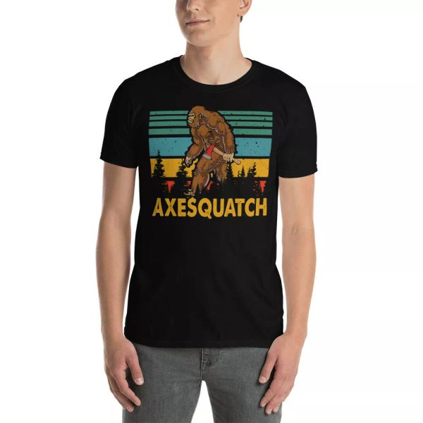 Vintage Retro Axesquatch Cool Sasquatch Axe Hatchet Bigfoot Lover Gifts T-Shirt, White;black
Vintage Retro Axesquatch Cool Sasquatch Axe Hatchet Bigfoot Lover Gifts T-Shirt, White;black