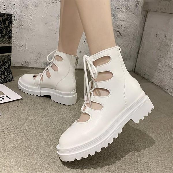 women's shoes spring summer hollow out ankle boots for women breathable cross-tied casual classic med heel platform, Black
women's shoes spring summer hollow out ankle boots for women breathable cross-tied casual classic med heel platform, Black
