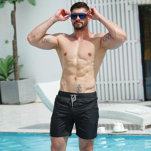 brand mens beach board shorts quick drying bikini solid swimming wear swimwear gym running short waterproof pants men's, White;black
brand mens beach board shorts quick drying bikini solid swimming wear swimwear gym running short waterproof pants men's, White;black
