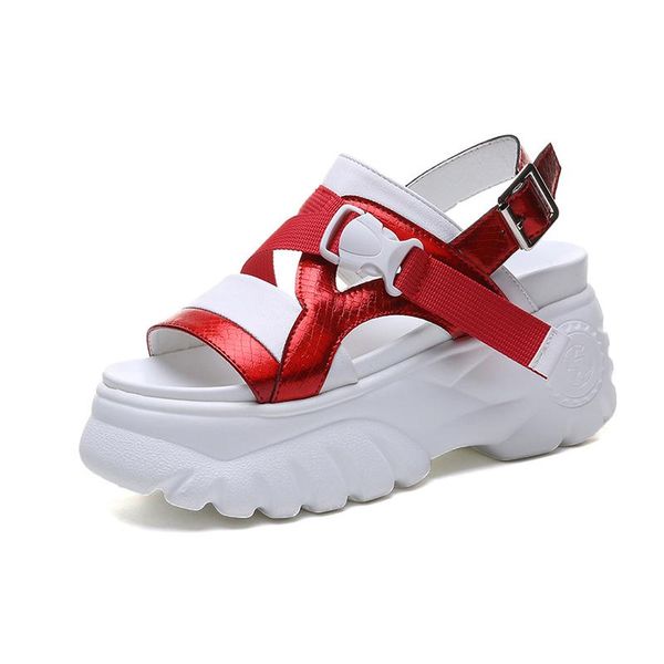 summer women's sandals high heels pu leather casual platform shoes 2021 woman chunky non-slip female, Black
summer women's sandals high heels pu leather casual platform shoes 2021 woman chunky non-slip female, Black