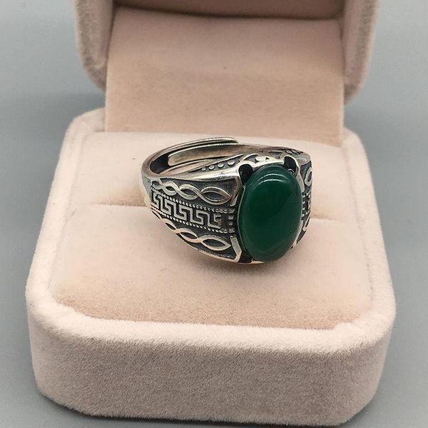 original design natural hetian jasper fine pattern carved opening adjustable ring chinese retro charm women's silver jewelry cluster ri, Golden;silver
original design natural hetian jasper fine pattern carved opening adjustable ring chinese retro charm women's silver jewelry cluster ri, Golden;silver