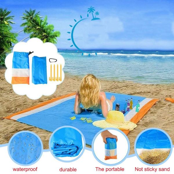 cushion/decorative pillow outdoor waterproof beach blanket portable folding ground mat cover sandproof for picnic hiking camping w/tent nail
cushion/decorative pillow outdoor waterproof beach blanket portable folding ground mat cover sandproof for picnic hiking camping w/tent nail