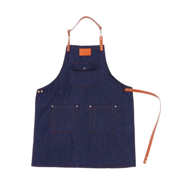 1pc delicate denim apron nordic style retro thickened barista work clothes accessories (denim blue) aprons
1pc delicate denim apron nordic style retro thickened barista work clothes accessories (denim blue) aprons