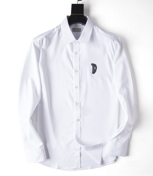 2021 luxurys designers men's business casuals shirt men long sleeve striped slim fit masculina wine social male t-shirts fashion checke, White;black
2021 luxurys designers men's business casuals shirt men long sleeve striped slim fit masculina wine social male t-shirts fashion checke, White;black