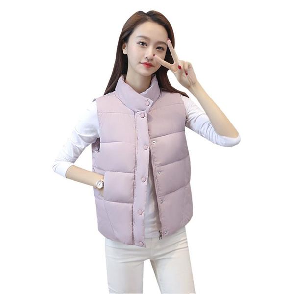 women's vests women short vest jacket autumn winter casual down cotton padded coat student parka waistcoat sleeveless outwear ab622, Black;white
women's vests women short vest jacket autumn winter casual down cotton padded coat student parka waistcoat sleeveless outwear ab622, Black;white