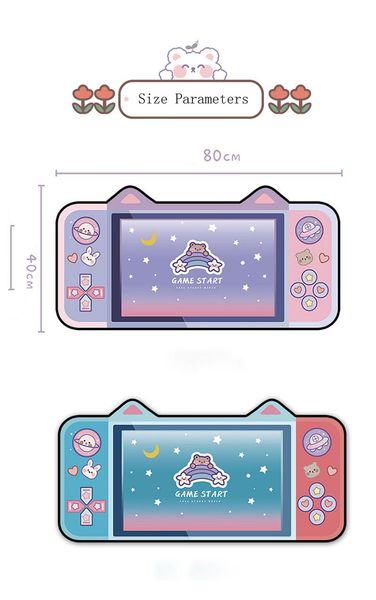 mouse pads & wrist rests cute large cartoon cat ear computer keyboard pad game office long table mat desk suitable for girls' bedroom
mouse pads & wrist rests cute large cartoon cat ear computer keyboard pad game office long table mat desk suitable for girls' bedroom