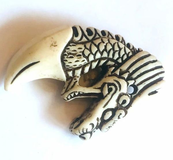 12 pcs resin white amulet dragon totem pendant necklaces vintage gothic accessories rock women men jewelry gift party decor, Silver
12 pcs resin white amulet dragon totem pendant necklaces vintage gothic accessories rock women men jewelry gift party decor, Silver
