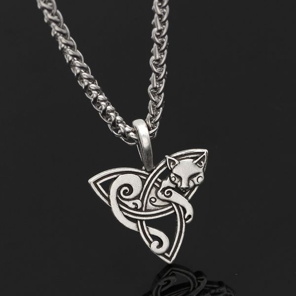 yiwu accessories slavic series wolf head pendant necklace accessories fashion men's long style, Silver
yiwu accessories slavic series wolf head pendant necklace accessories fashion men's long style, Silver
