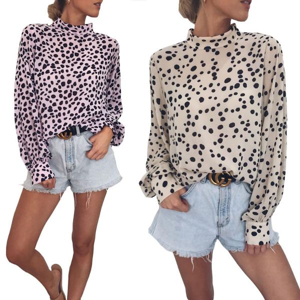 women's blouses & shirts fall 2021 autumn high neck lantern long sleeve loose women chiffon casual and shirt elegant sweet, White
women's blouses & shirts fall 2021 autumn high neck lantern long sleeve loose women chiffon casual and shirt elegant sweet, White