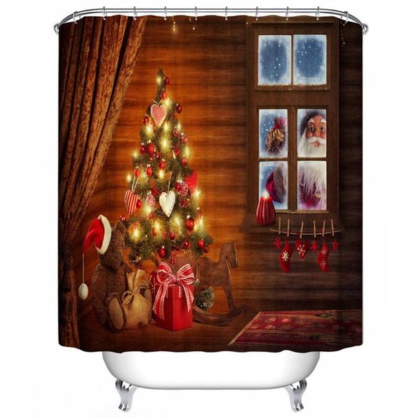 shower curtains christmas curtain polyester fabric bathroom with hook waterproof accessories set
shower curtains christmas curtain polyester fabric bathroom with hook waterproof accessories set