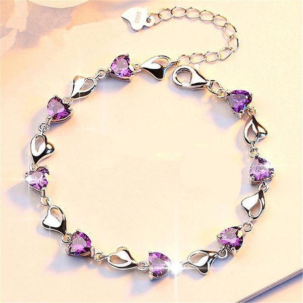 link, chain fashion exquisite mystic colored crystal bracelets charm bride engaged wedding jewelry bracelet for women, Black
link, chain fashion exquisite mystic colored crystal bracelets charm bride engaged wedding jewelry bracelet for women, Black